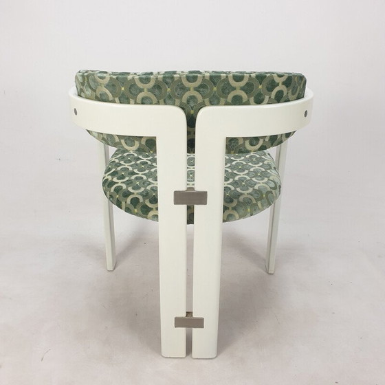 Image 1 of Set van 4 vintage Pamplona stoelen van Augusto Savini voor Pozzi, Italië 1970