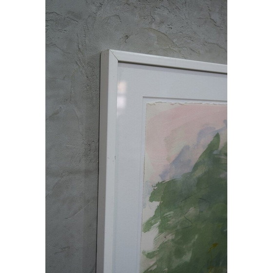 Image 1 of Kleurenlitho door Lennart Aschenbrenner, 1980