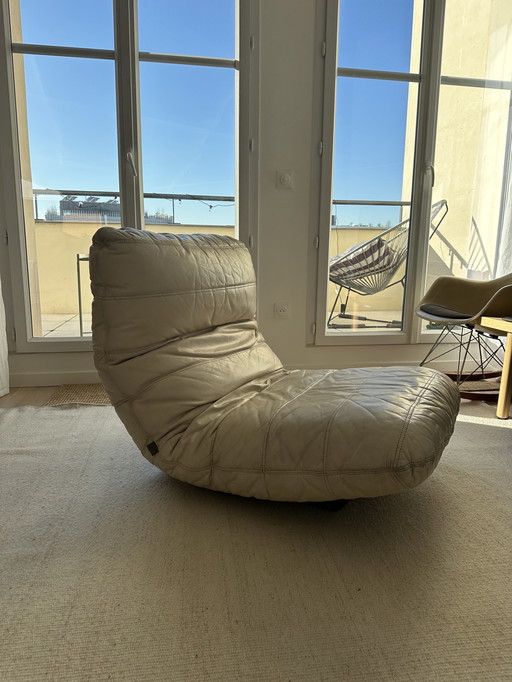 Ligne Roset Marsala leren fauteuil