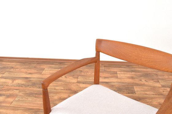 Image 1 of Mid Century Deense Teakhouten Fauteuils Door H. W. Klein Voor Bramin, 1960S, Set Van 2