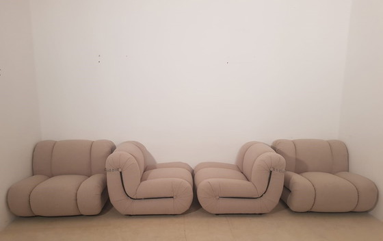 Image 1 of 4x Velasquez Modulaire Loungestoelen van Mimo Padova