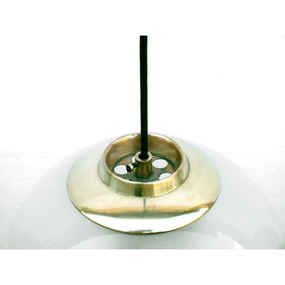 Image 1 of Set van 3 Vintage Ls2 bol hanglampen door Luigi Caccia Dominioni voor Azucena, Italië 1954