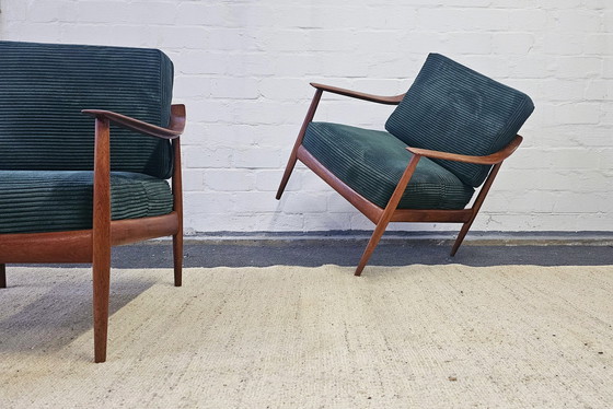 Image 1 of Fauteuil 60S 70S Vintage Mid Century Teak Fauteuil