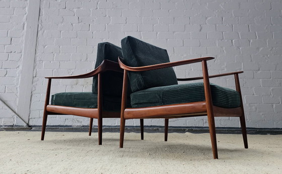 Image 1 of Fauteuil 60S 70S Vintage Mid Century Teak Fauteuil