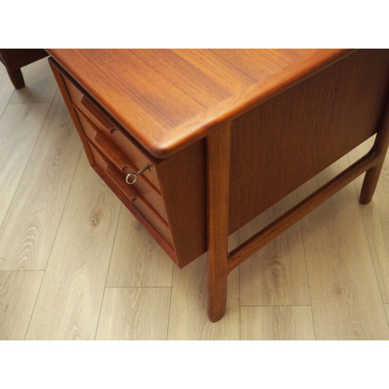 Image 1 of Vintage teakhouten bureau van Omann Jun, 1970