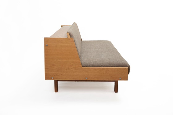 Image 1 of Ge-258 Daybed ontworpen door Hans J. Wegner voor Getama, Denemarken 1950.