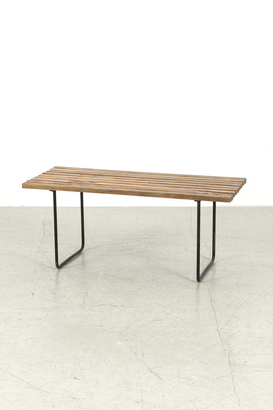 Image 1 of Vintage 60’s latten bankje