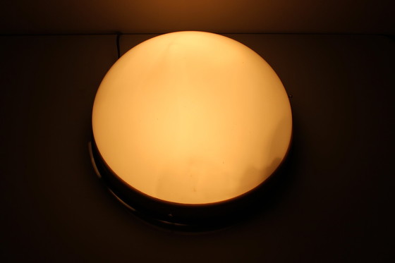 Image 1 of Bauhaus plafondlamp, inbouw, 1940S