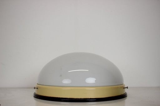 Bauhaus plafondlamp, inbouw, 1940S