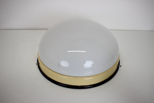 Bauhaus plafondlamp, inbouw, 1940S