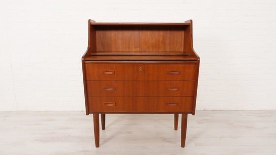 Image 1 of Vintage secretaire | Deens | Teak | 82 cm
