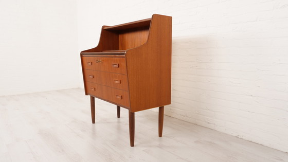 Image 1 of Vintage secretaire | Deens | Teak | 82 cm