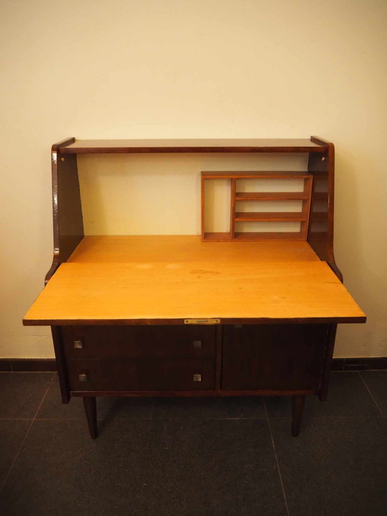 Image 1 of Mid-Century Secretaire / Bureau, 1970S