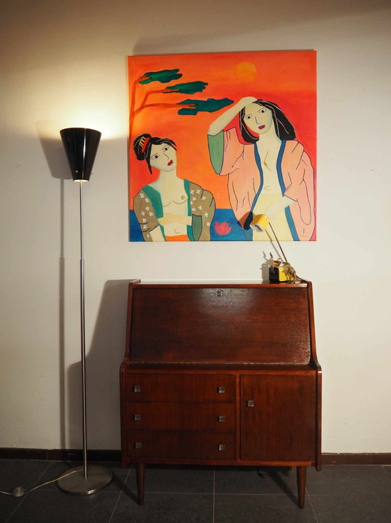 Image 1 of Mid-Century Secretaire / Bureau, 1970S