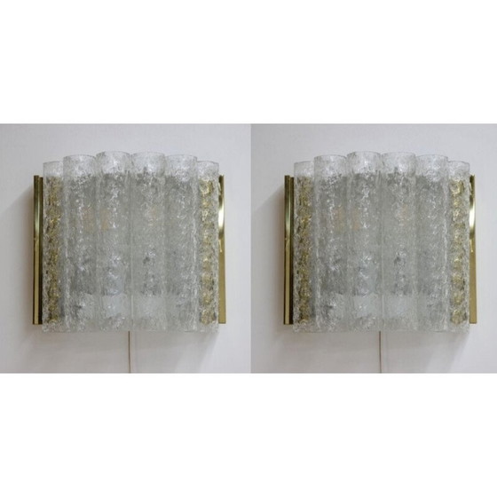 Image 1 of Paar vintage wandlampen van Doria, 1960