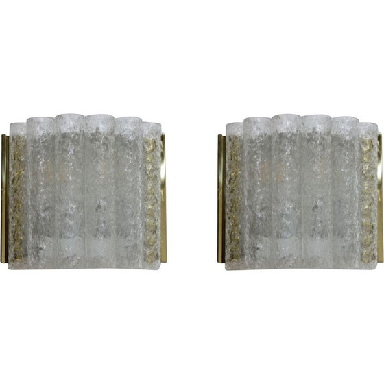 Image 1 of Paar vintage wandlampen van Doria, 1960