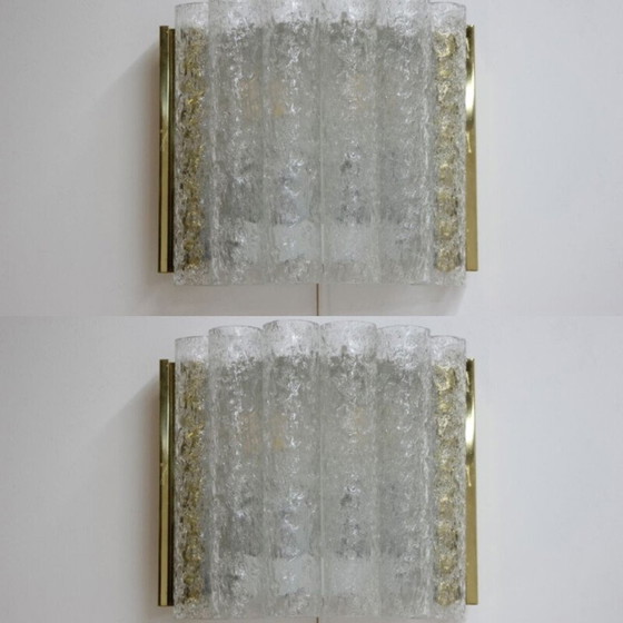 Image 1 of Paar vintage wandlampen van Doria, 1960