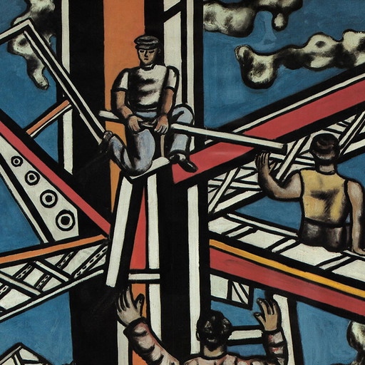 Tentoonstellingsaffiche Fernand Leger Kunsthalle Berlijn