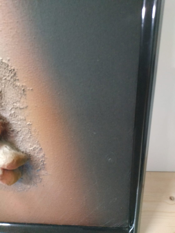 Image 1 of Jaren 70 3D Muurkunst (Klei Op Canvas).