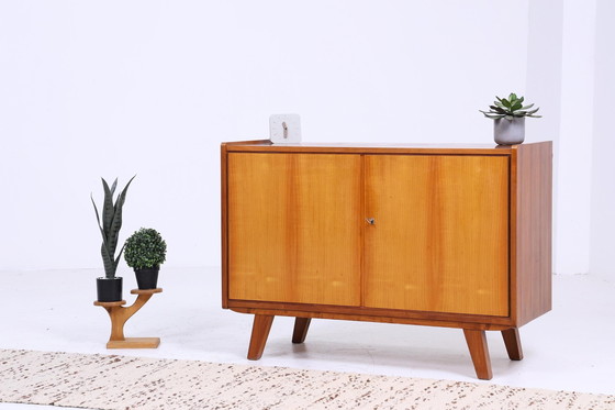 Image 1 of Tijdloze vintage ladekast 60s | Mid Century kast vintage hal opslag retro 70s hout