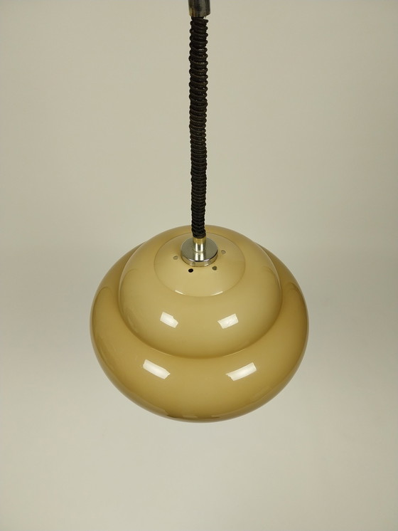 Image 1 of Italiaanse Mid Century Brevettato Hanglamp