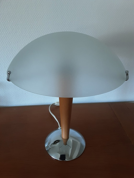 Image 1 of Vintage paddestoel lamp