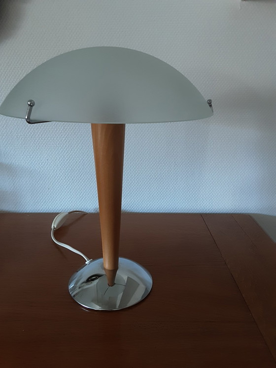 Image 1 of Vintage paddestoel lamp