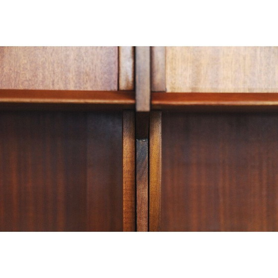 Image 1 of Vintage scandinavisch highboard in teakhout 1950