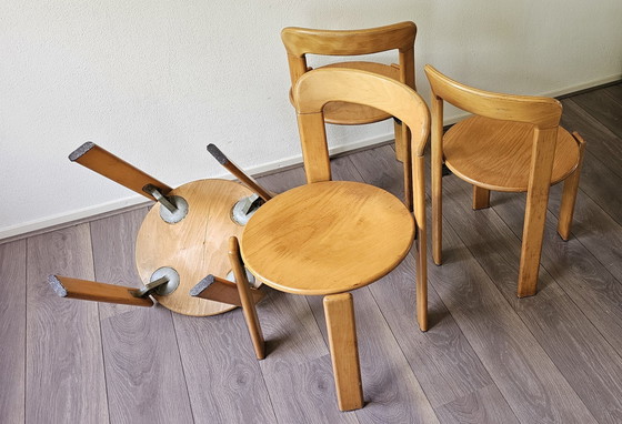 Image 1 of 4x Vintage Bruno Rey Stoelen Kusch & Co