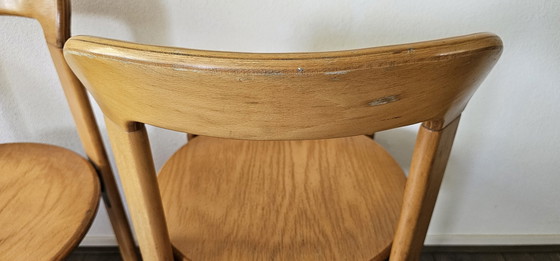 Image 1 of 4x Vintage Bruno Rey Stoelen Kusch & Co