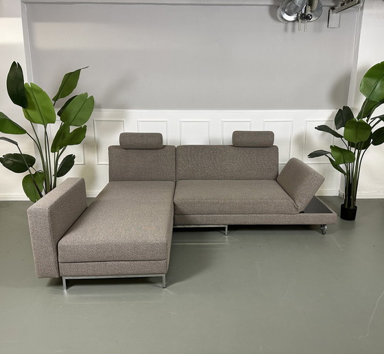 Image 1 of Brühl Fourtwo Designer Sofa Stoffen Bank Bed Vier Twee