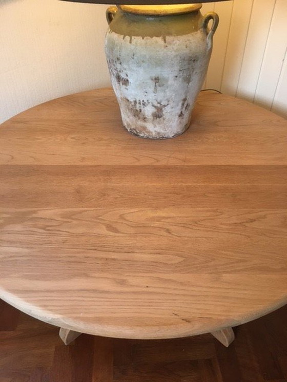 Image 1 of Massief blank Eiken tafel