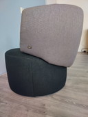 2x Rolf Benz 684 draaifauteuil