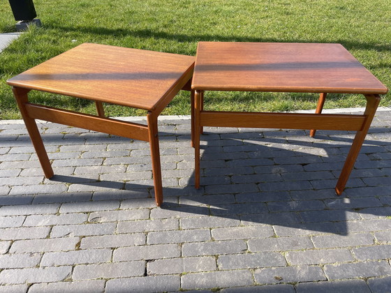 Image 1 of Trioh Denmark 76 Set Van 2 Bijzettafels Danish Design