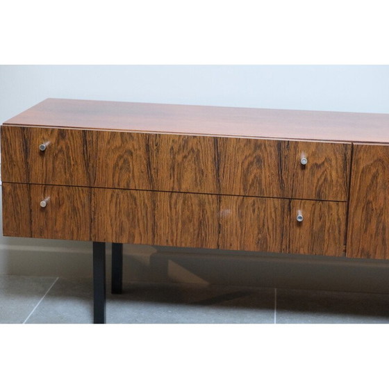 Image 1 of Vintage laag dressoir in palissander, Nederland 1960