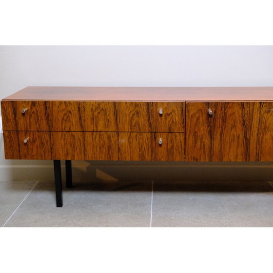 Image 1 of Vintage laag dressoir in palissander, Nederland 1960