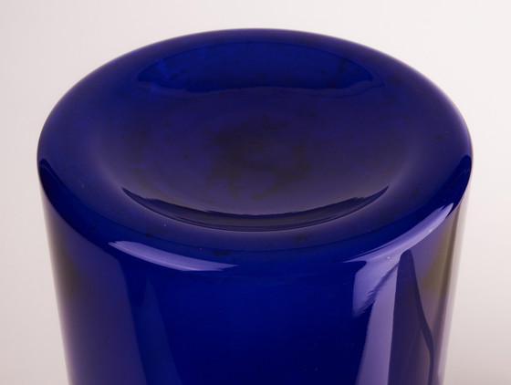 Image 1 of Grote vintage Gulvvas vaas van Otto Brauer Holmegaard, Denemarken 1960