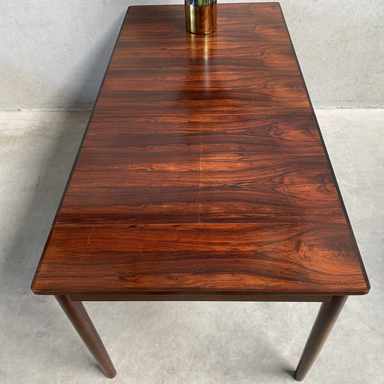 Image 1 of Mid-Century Topform palissander eetkamertafel 1970