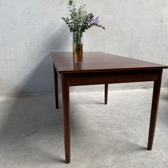 Image 1 of Mid-Century Topform palissander eetkamertafel 1970