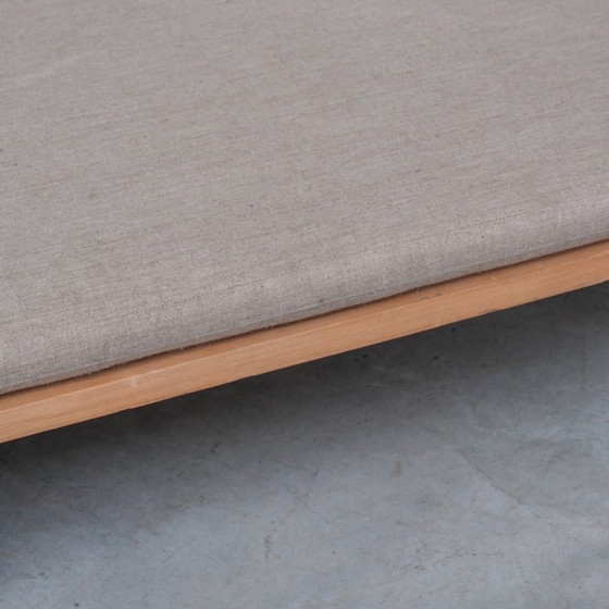 Image 1 of Deens mid-century grenen daybed met lattenbodem