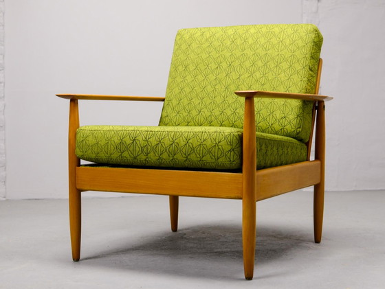 Image 1 of 2 Mid-Century Skandinavisch paar beukenhouten Hout naar Grete Jalk voor France and Son, jaren 60
