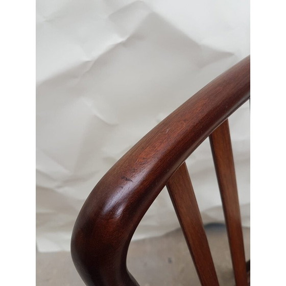 Image 1 of Set van 6 vintage teakhouten stoelen van Svend Aage Madsen, Denemarken