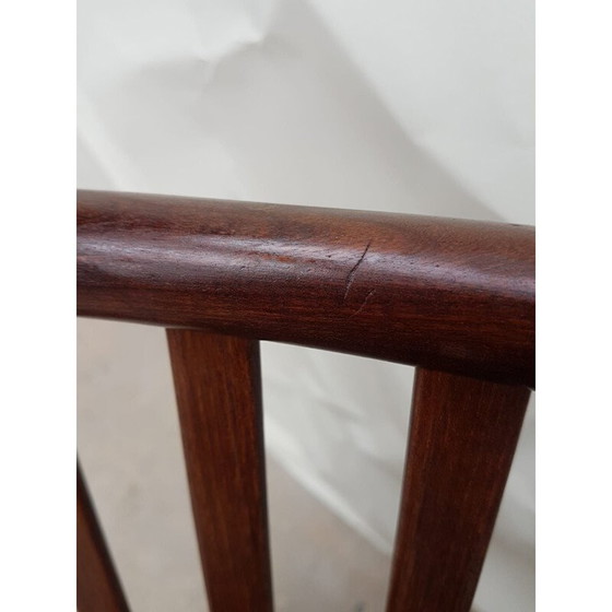 Image 1 of Set van 6 vintage teakhouten stoelen van Svend Aage Madsen, Denemarken