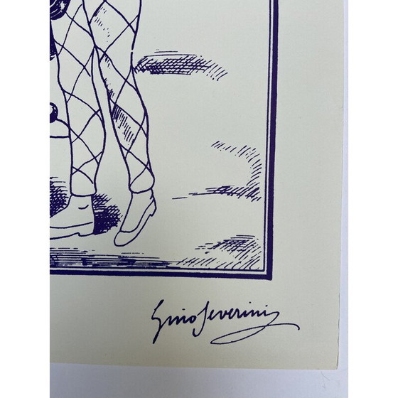 Image 1 of Vintage litho door Gino Severini