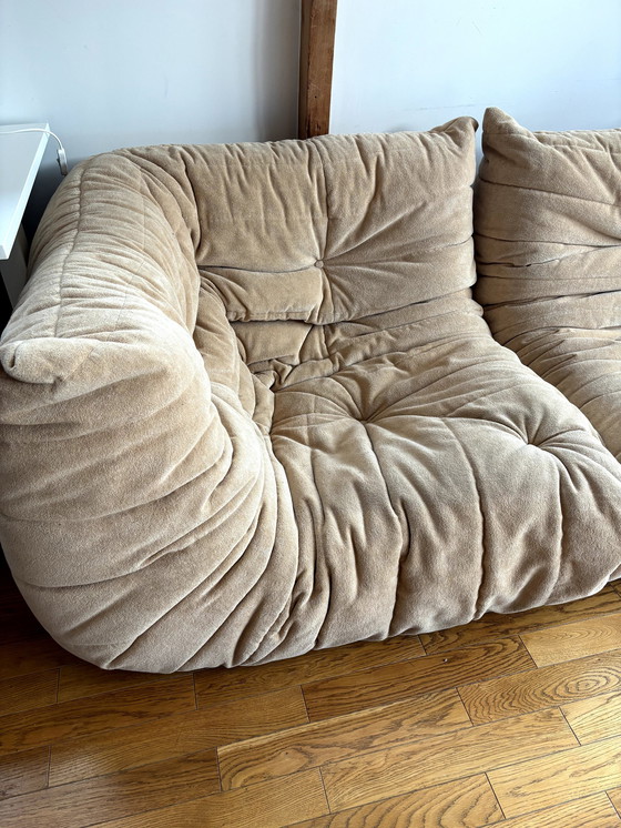 Image 1 of Ligne Roset Togo Sofa 1 Hoek Door Michel Ducaroy