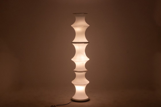 Image 1 of Enrico Tronconi Voor Vistosi. Bambus" vloerlamp. 1970s.