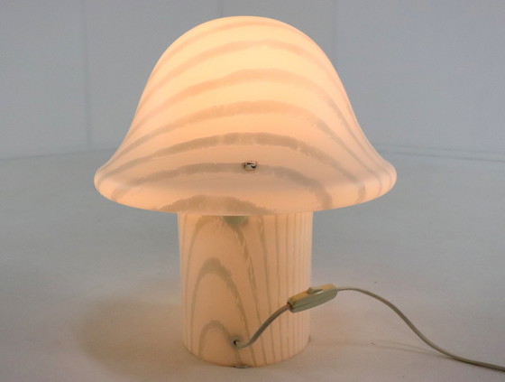 Image 1 of Peill & Putzler Zebra Mushroom Lamp Xl Vintage