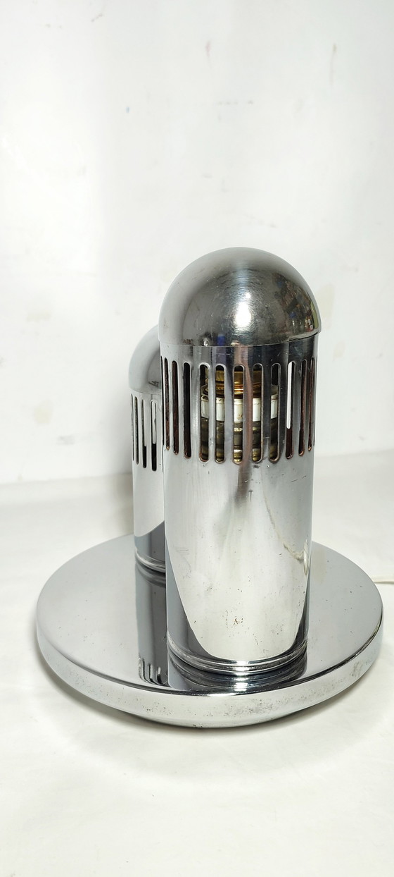 Image 1 of Metalen tafellamp. Spanje, 1970S.