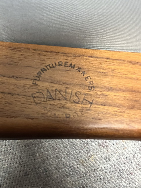 Image 1 of 4X Teakhouten stoelen Mod. Eva Von Koefoed Hoornslet jaren 70