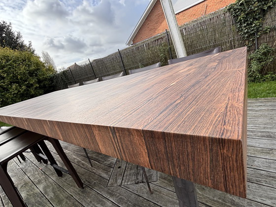 Image 1 of Designer Rozenhout Maatwerk Tafel